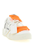 Off-White White Calfskin Athletic Sneakers