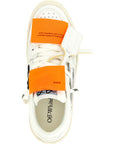 Off-White White Calfskin Athletic Sneakers