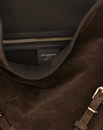 Givenchy Brown Calfskin Shoulder Bag