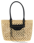 Balenciaga Beige Viscose Shoulder Bag