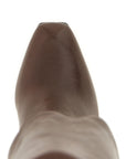 Alexander McQueen Brown Lamb Leather Over The Knee