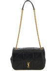 Saint Laurent Black Lamb Leather Shoulder Bag