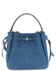Tory Burch Blue Lamb Leather Handbag