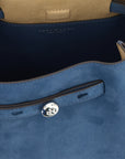 Tory Burch Blue Lamb Leather Handbag