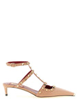 Valentino Garavani Multicolor Calfskin Mid Heel Pumps