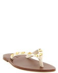 Valentino Garavani White Calfskin Slides