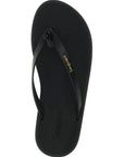 Saint Laurent Black Calfskin Slides