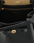 Tory Burch Black Cowhide Handbag