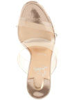 Christian Louboutin Multicolor Calfskin Stiletto Heel Sandals
