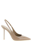 Paris Texas Beige Calfskin High Heel Pumps