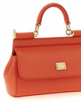 Dolce & Gabbana Orange Calfskin Handbag