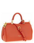 Dolce & Gabbana Orange Calfskin Handbag