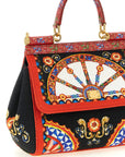 Dolce & Gabbana Multicolor Cotton Handbag