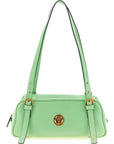 Versace Bicolor Lamb Leather Shoulder Bag