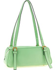 Versace Bicolor Lamb Leather Shoulder Bag