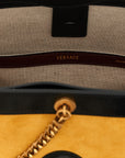 Versace Bicolor Calfskin Shoulder Bag