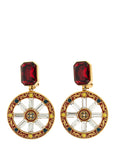 Dolce & Gabbana Multicolor Brass Earrings
