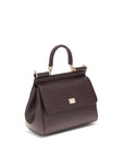 Dolce & Gabbana Brown Calf Leather Bos Taurus Handbag