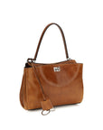 Balenciaga Brown Lamb Ovis Aries Aries Handbag