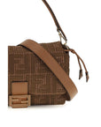 Fendi Brown Raffia Shoulder Bag