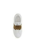 Valentino Garavani White Calf Leather Bos Taurus Sneakers
