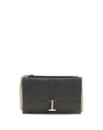 Tom Ford Black Calf Leather Bos Taurus Shoulder Bag