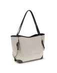 Chloé Gray Cotton Shoulder Bag