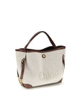 Chloé Beige Fabric Handbag