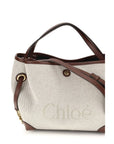 Chloé Beige Fabric Handbag