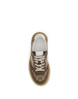 Gucci Beige Calf Leather Bos Taurus Chunky Sneakers