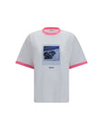 Versace White Cotton T-Shirt