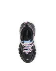 Balenciaga Black Polyester Athletic Sneakers