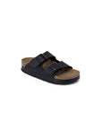 Birkenstock Black Synthetic Platform Sandals