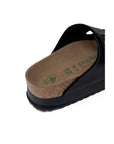 Birkenstock Black Synthetic Platform Sandals