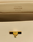 Dolce & Gabbana White Lamb Leather Handbag