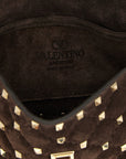 Valentino Garavani Brown Calfskin Shoulder Bag