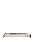 Dolce & Gabbana Transparent PVC Clutch Pouch Purse Branded Logo Plaque Bag