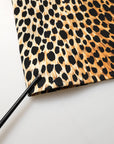 Dolce & Gabbana Brown Leopard Print Silk Sheath Midi Dress