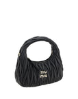 Miu Miu Black Lamb Ovis Aries Aries Handbag