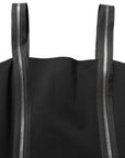 Dolce & Gabbana Black Sleeveless Front Zipper Midi Dress