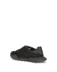 Dolce & Gabbana Black Calf Leather Bos Taurus Chunky Sneakers