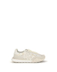 Dolce & Gabbana Beige Calf Leather Bos Taurus Sneakers