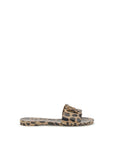 Dolce & Gabbana Multicolor Rubber Flat Sandals