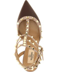 Valentino Garavani Multicolor Lamb Leather Mid Heel Pumps