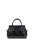 Miu Miu Black Calf Leather Bos Taurus Handbag