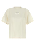 Balenciaga White Cotton T-Shirt