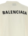 Balenciaga White Cotton T-Shirt