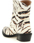 Ganni Beige Polyester Chelsea Boots