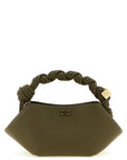 Ganni Bicolor Polyester Handbag