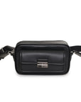Michael Kors Black Leather Belt Bag
